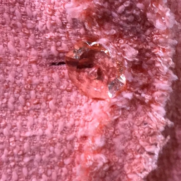 Giorgio Fiorlini textured blazer jacket 1 button closure inside lined pockets - Picture 5 of 8